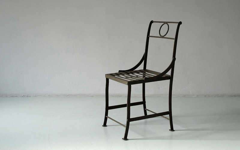 Found By Markus Antique Iron Chair